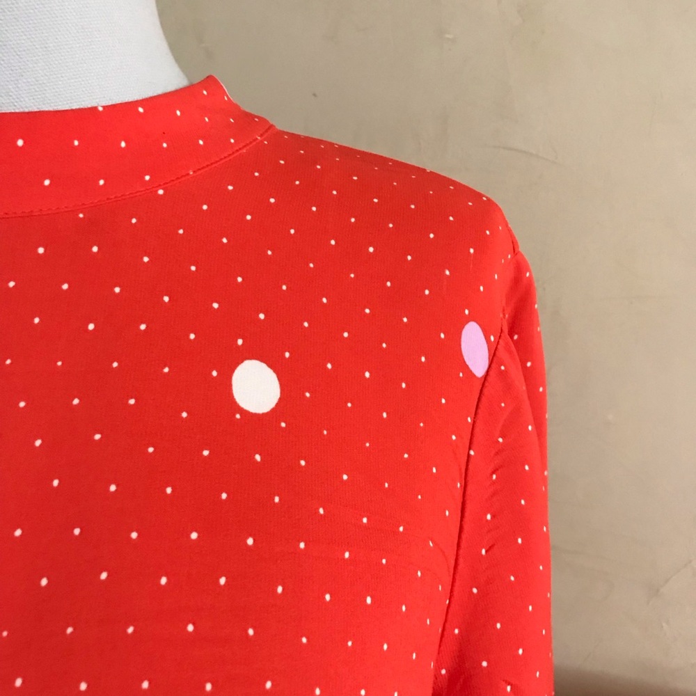 Boden Polka Dot Dress with Belt - Picture 5 of 6